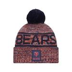 New Era Chicago Bears 2025 Sideline Pom Beanie - Thumbnail 1 of 3
