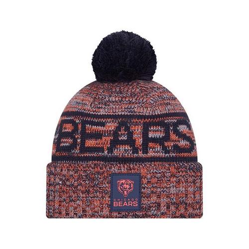New Era Chicago Bears 2025 Sideline Pom Beanie - Primary Image