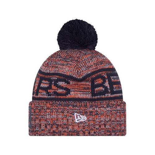 New Era Chicago Bears 2025 Sideline Pom Beanie - Primary Image