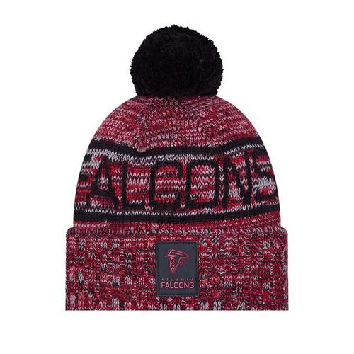 New Era Atlanta Falcons 2025 Sideline Pom Beanie - Primary Image