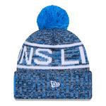 New Era Kids' Detroit Lions 2025 Sideline Cold Weather Pom Beanie - Thumbnail 2 of 3