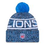 New Era Kids' Detroit Lions 2025 Sideline Cold Weather Pom Beanie - Thumbnail 3 of 3