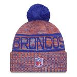 New Era Kids' Denver Broncos 2025 Sideline Cold Weather Pom Beanie - Thumbnail 3 of 3