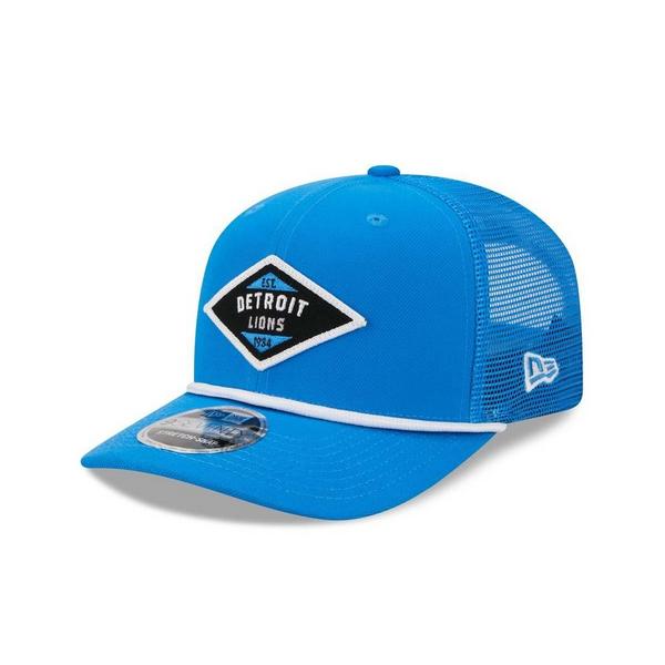 New Era Detroit Lions Team Diamond 9Seventy Hat Adjustable Hat