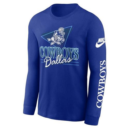 Nike Dallas Cowboys Rewind Long Sleeve T-Shirt - Primary Image