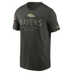 Nike Baltimore Ravens 2025 Salute To Service Team Issued T-Shirt - Thumbnail 1 of 2
