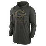 Nike Green Bay Packers 2025 Salute To Service Lightweight Hoodie - Thumbnail 1 of 2