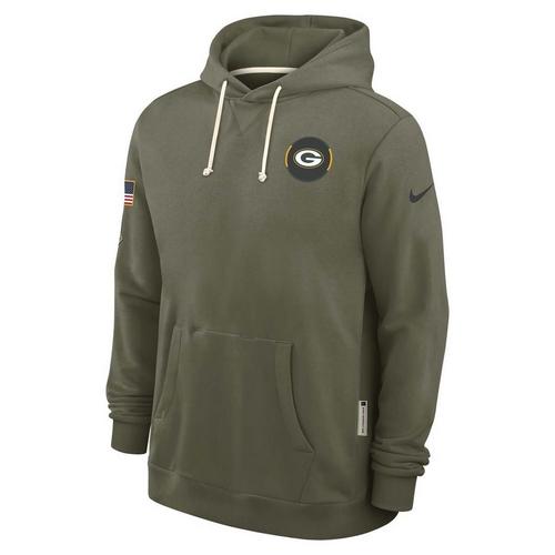 Nike Green Bay Packers 2025 Salute To Service Hoodie - Primary Image