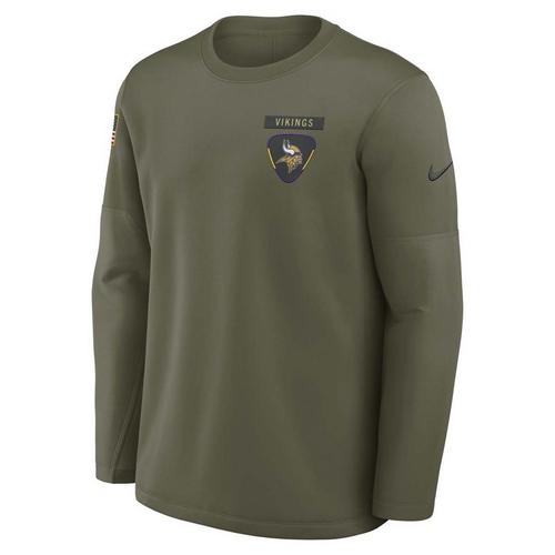 Nike Minnesota Vikings 2025 Salute To Service Crewneck - Primary Image