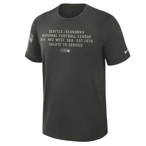 Nike Seattle Seahawks 2025 Salute To Service Team T-Shirt - Primary Image