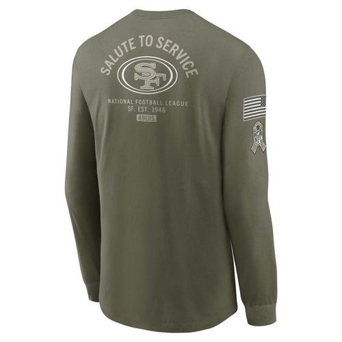 Nike San Francisco 49ers 2025 Salute To Service Long Sleeve T-Shirt - Primary Image