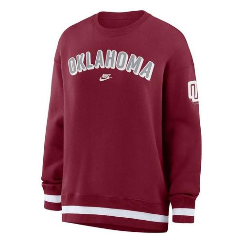 Nike Women's Oklahoma Sooners Phoenix Legacy Crew - Primary Image