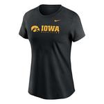 Nike Women's Iowa Hawkeyes On Target T-Shirt - Thumbnail 1 of 2