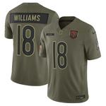 Nike Chicago Bears Caleb Williams #18 2025 Salute To Service Limited Jersey - Thumbnail 1 of 3