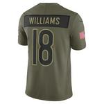 Nike Chicago Bears Caleb Williams #18 2025 Salute To Service Limited Jersey - Thumbnail 2 of 3