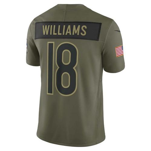 Nike Chicago Bears Caleb Williams #18 2025 Salute To Service Limited Jersey - Primary Image