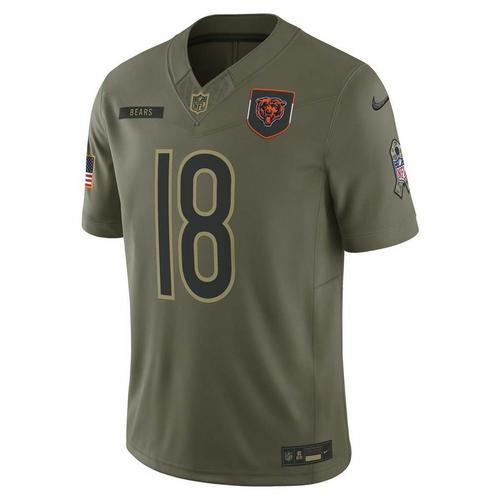 Nike Chicago Bears Caleb Williams #18 2025 Salute To Service Limited Jersey - Primary Image