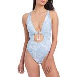 Women's Sanctuary In The Meadow V-Wire One Piece Swimsuit - Thumbnail 2 of 3