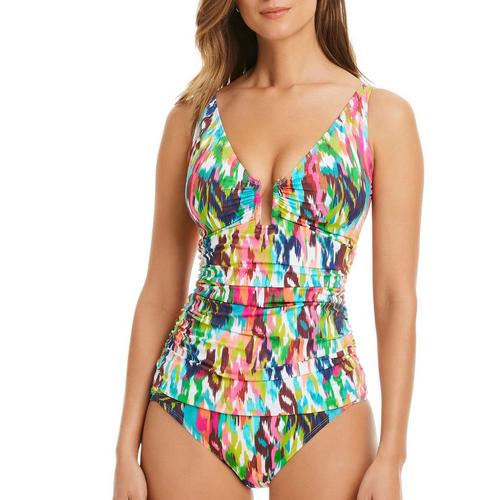 Women's Bleu Rod Beattie Keep It Moving Plunge Swim Tankini - Primary Image