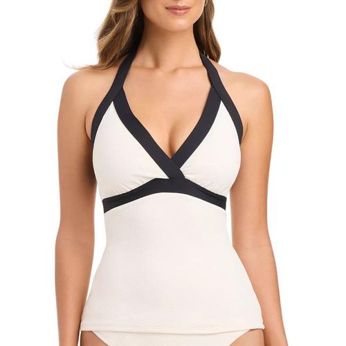 Women's Bleu Rod Beattie I'm With The Band Halter Swim Tankini - Primary Image
