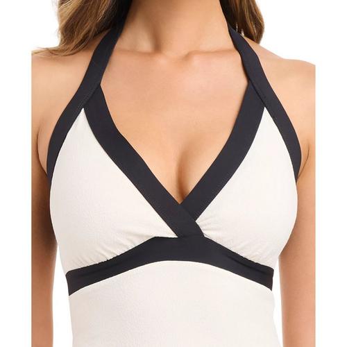 Women's Bleu Rod Beattie I'm With The Band Halter Swim Tankini - Primary Image