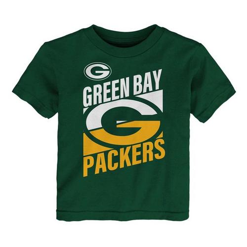 Genuine Stuff Toddler Green Bay Packers Team Work T-Shirt - Primary Image