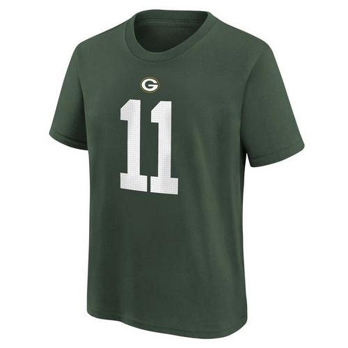Nike Kids' Green Bay Packers Jayden Reed #11 FUSE Name & Number T-Shirt - Primary Image
