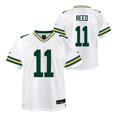 Nike Kids' Green Bay Packers Jayden Reed #11 Away Game Jersey - Primary Image
