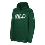 Genuine Stuff Kids' Minnesota Wild Pro Rink Hoodie - Thumbnail 1 of 3