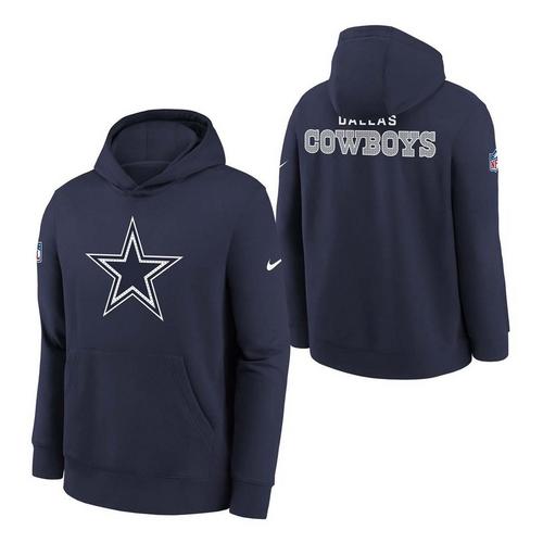 Nike Kids' Dallas Cowboys 2025 Sideline Club Hoodie - Primary Image