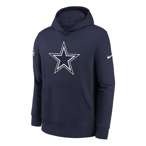 Nike Kids' Dallas Cowboys 2025 Sideline Club Hoodie - Primary Image