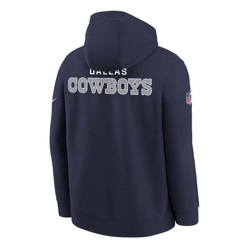 Nike Kids' Dallas Cowboys 2025 Sideline Club Hoodie - Primary Image