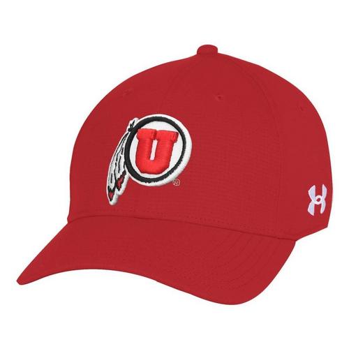 Under Armour Utah Utes Sideline Armour Stretch Fit Hat - Primary Image