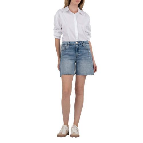 Women's KUT from the Kloth Hailey Jean Shorts - Primary Image