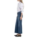 Women's KUT from the Kloth Meg Braided Patch Pocket Wide Leg Jeans - Thumbnail 2 of 4