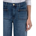 Women's KUT from the Kloth Meg Braided Patch Pocket Wide Leg Jeans - Thumbnail 4 of 4