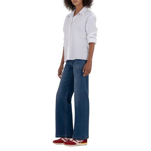 Women's KUT from the Kloth Wide Leg Jeans - Primary Image