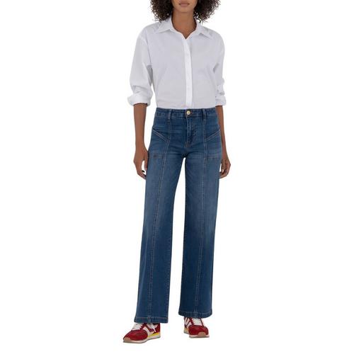 Women's KUT from the Kloth Wide Leg Jeans - Primary Image