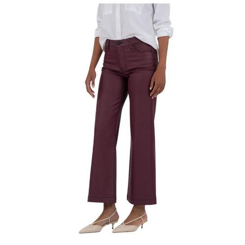 Women's KUT from the Kloth Meg Coated Wide Leg Jeans - Primary Image