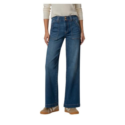 Women's KUT from the Kloth Jodi Porkchop Front Pockets Straight Jeans - Primary Image