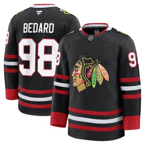 Fanatics Chicago Blackhawks Connor Bedard #98 Alternate Premium Jersey - Primary Image