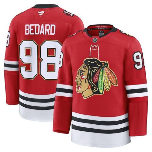 Fanatics Chicago Blackhawks Connor Bedard #98 Premium Jersey - Primary Image