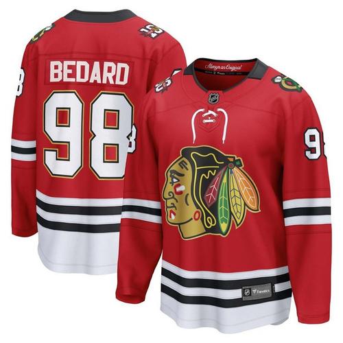 Fanatics Chicago Blackhawks Connor Bedard #98 Breakaway Jersey - Primary Image