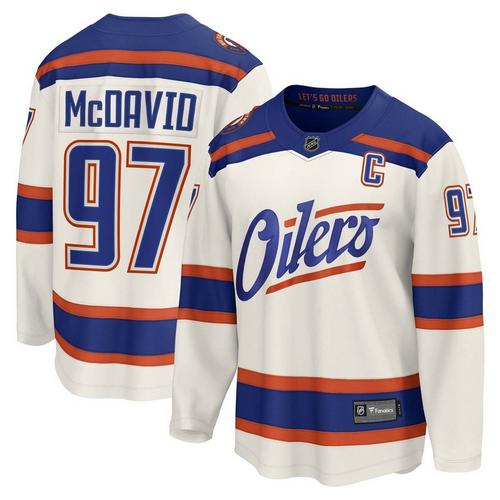 Fanatics Edmonton Oilers Connor McDavid #97 Alternate Jersey - Primary Image