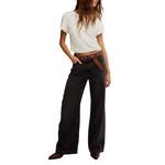 Women's Free People We The Free Stride Straight 'n Loose Fit Wide Leg Jeans - Thumbnail 1 of 5