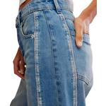 Women's Free People We The Free On The Edge Selvedge Wide Leg Jeans - Thumbnail 5 of 5