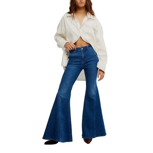 Women's Free People We The Free Marque Flare Jeans - Primary Image