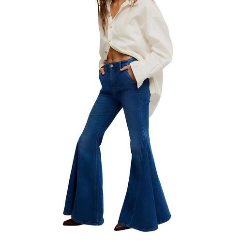 Women's Free People We The Free Marque Flare Jeans - Primary Image