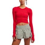 Women's FP Movement Tempo Ruched Long Sleeve Shirt - Thumbnail 1 of 5