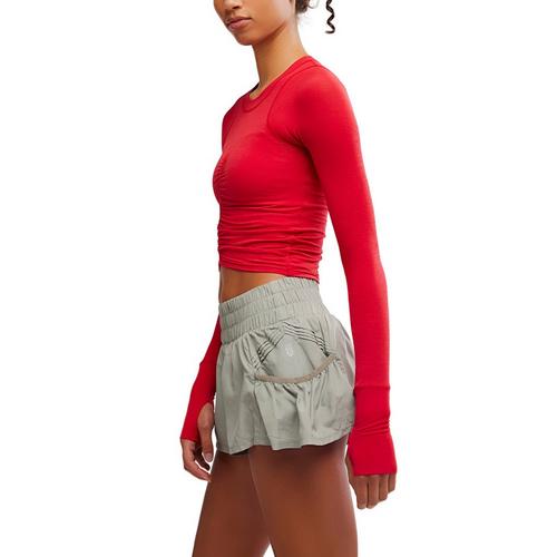 Women's FP Movement Tempo Ruched Long Sleeve Shirt - Primary Image